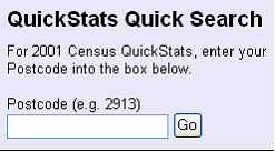Image: QuickStats QuickSearch