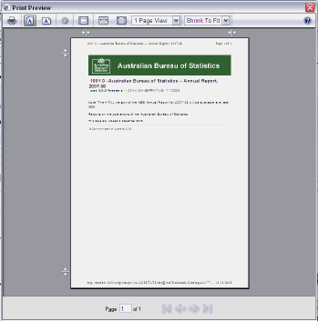 Portrait setting view