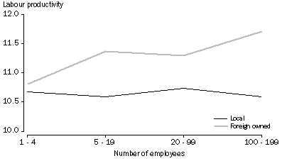 Graph: GRAPH 4 LABOUR PRODUCTIVITY BY OWNERSHIP