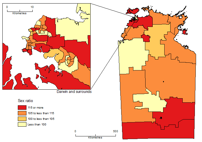Population By Age And Sex Regions Of Australia