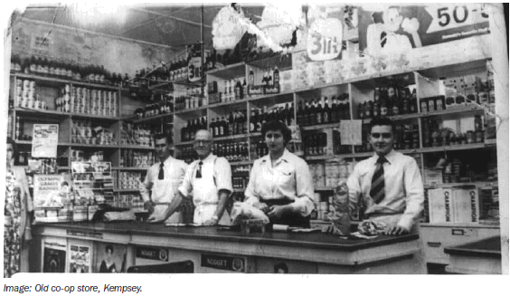 Image: Old co-op store in Kempsey.