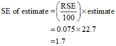 Statistical equation