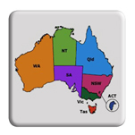 Image of map of Australia linking to interactive map