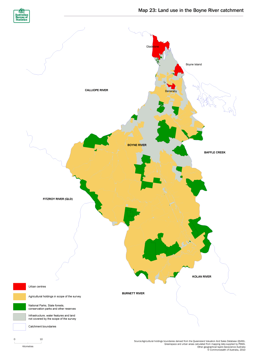 Map 23 Land use in the Boyne river catchment