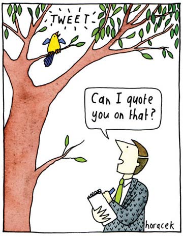 Figure 2.2: ‘Can I quote you on that?’ Judy Horacek.