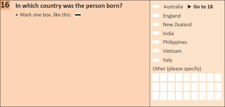 This question seeks information on which country a person was born in.