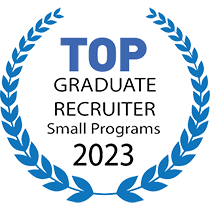 Logo of Top Graduate Recruiter Small Programs 2023
