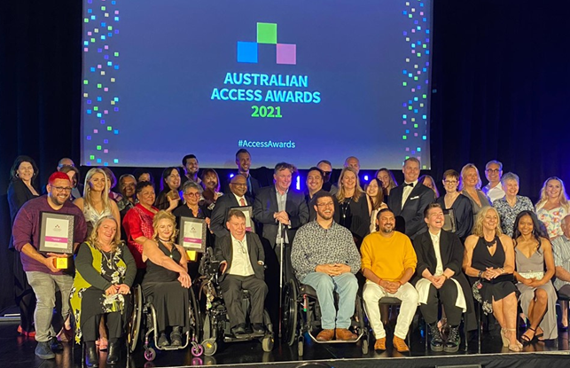 Photo of Australian Access Awards 2021 event