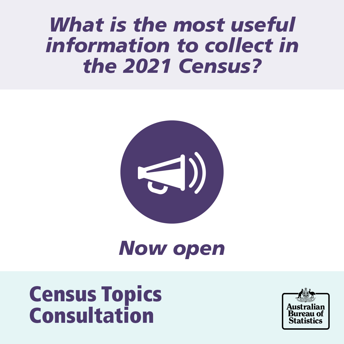Review of 2021 Census Topics: Partnership Kit Images