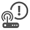 Icon with wireless modem