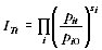 Equation - Tornqvist price index in period