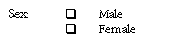 Diagram: Standard Sex Question