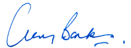 Image: Signature of Professor Gary Banks AO Chairperson