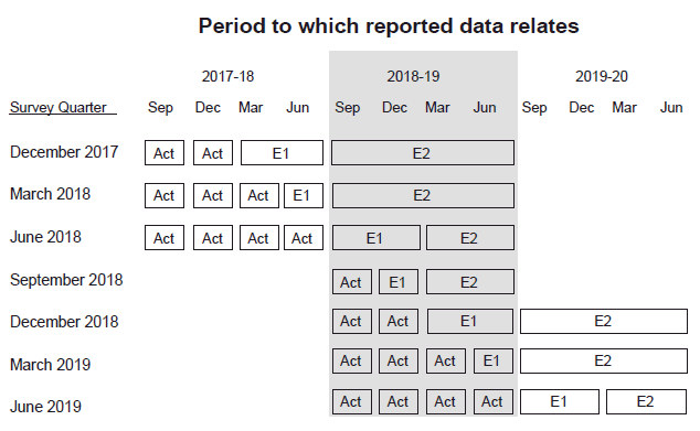 Diagram: Timing and Construction of Survey Cycle