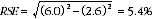 Equation: Calculation of relative standard errors of proportions and percentages