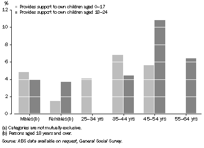 Graph: 8.2 CHILD SUPPORT(a), NSW—2006