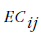 link period expenditure aggregate for EC i and capital city j