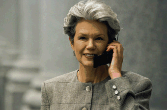 Businesswoman on the telephone