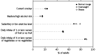 Graph: Other Risk Factors, SA, 2004-05