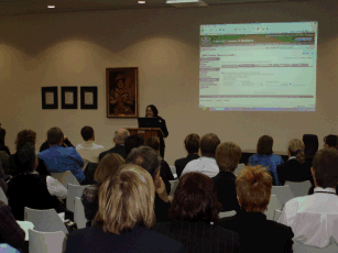 Fig 1. Anne Freer training in Wagga Wagga