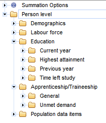 File structure for SEW TableBuilder