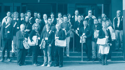 Census collectors leaving the Tasmanian office on 28 July 2006 to start the delivery phase of the 2006 Census of Population and Housing