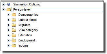 Image: TableBuilder data item headings