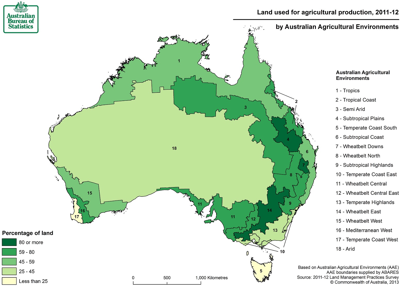 Image: Map of land use