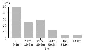 Value of assets held by investment vehicles at June 2000
