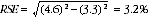 Equation: RSE_calc