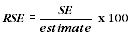 Equation: Of RSE