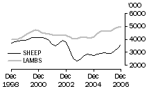 Graph: Sheep and Lambs