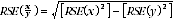 Equation: Calculation of relative standard errors of proportions and percentages