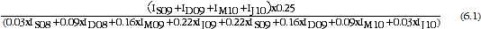 Equation: HES data is used to update CPI weights. Some HES items are collected as 'recalled items' which require modification before being suitable for further use. This formula calculates an adjustment factor for items with a 12 month recall.