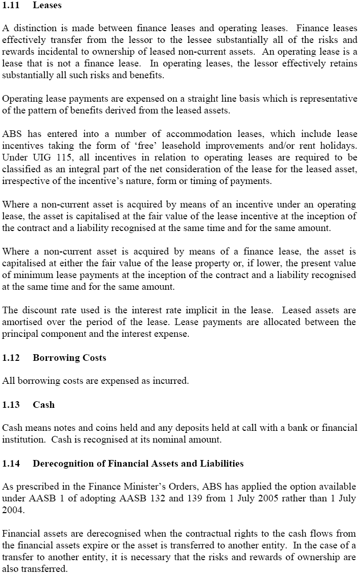 Image: Summary of Significant Accounting Policies (continued)