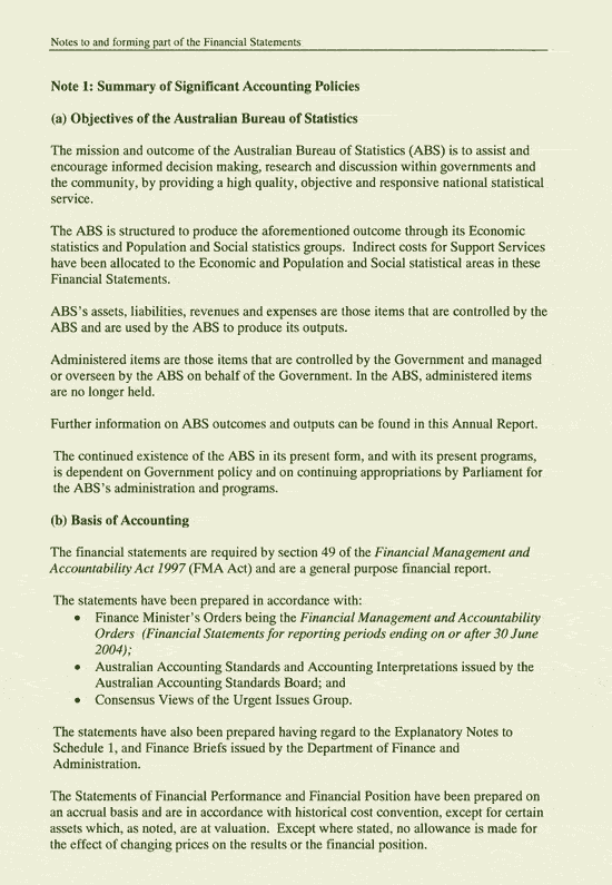 Image: Notes to and forming part of the Financial Statements