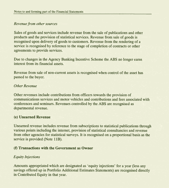 Image: Notes to and forming part of the Financial Statements