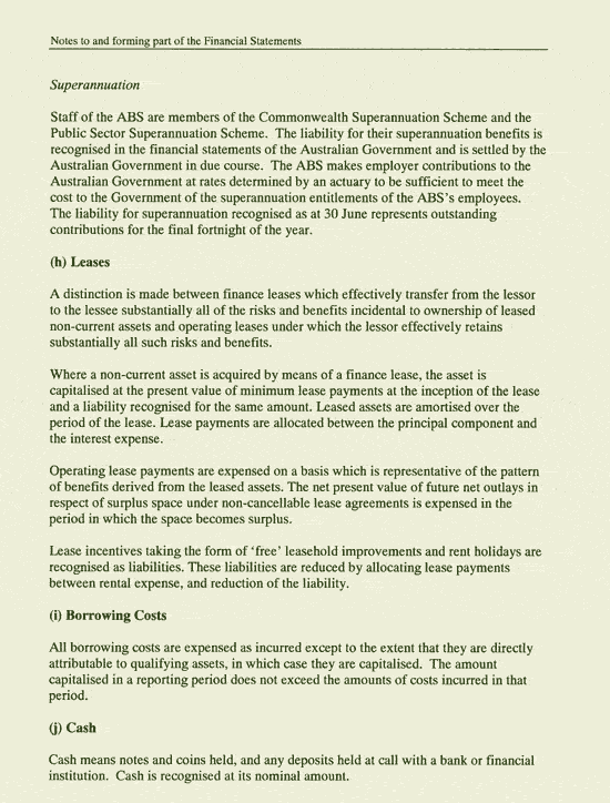 Image: Notes to and forming part of the Financial Statements