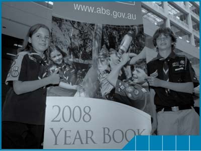 Scouts Australia assist to launch Year Book Australia