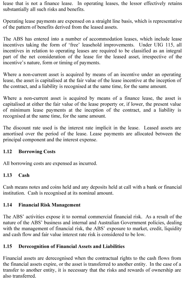 Note 1: Summary of Significant Accounting Policies