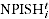 NPISH expenditure at period t for IOPC i