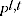 Represents the price movement between periods l and t, using a multilateral window starting in period l and ending in period t