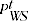 Represents the Window Splice index level in period t
