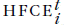 HFCE for the current year for EC i