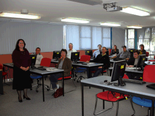 Fig 2. Anne Freer training in Lismore