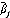 Equation: beta'hat_j