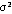 Equation: sigma^2