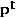  Represents the price vector in period t