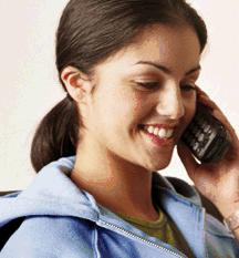 Image: Businesswoman on the telephone
