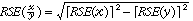 Equation: RSE of a percentage